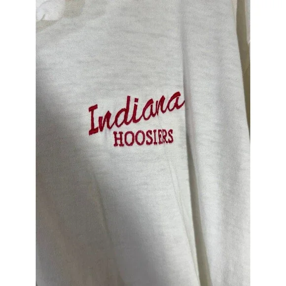 Vintage Indiana University IU Hoosiers Polo Shirt Dickies XL USA - Picture 4 of 10